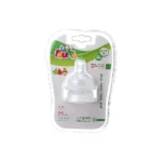 La Frutta 22113 Silicone Bottle Nipple, Large, Set Of 2 - Clear