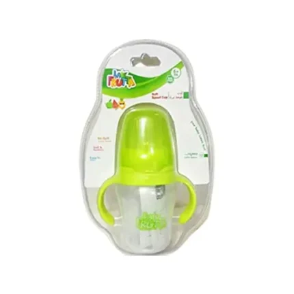 La Frutta Baby Bottle With Flexible Mouth - 210 ml - Green
