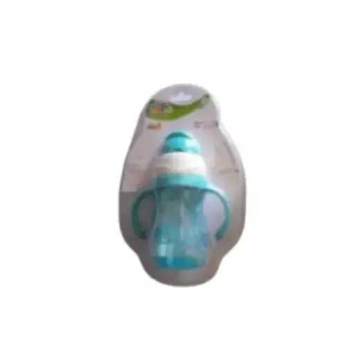 La Frutta Baby Bottle With Flexible Mouth - 210 ml - Green-purple La Frutta Baby Bottle With Flexible Mouth - 210 ml - Green-purple