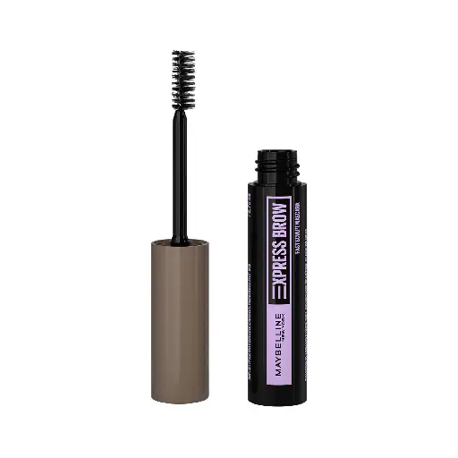 Maybelline Express Brow Fast Sculpt Eyebrow Gel, Shapes and Colours Eyebrows, All Day Hold Mascara, 04 Medium Brown, 2.8 ml