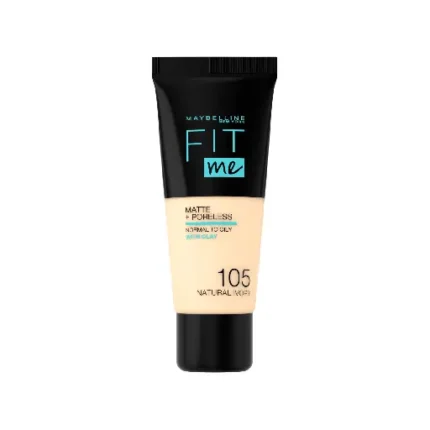 Maybelline New York Fit Me Matte + Poreless 105 Natural Ivory