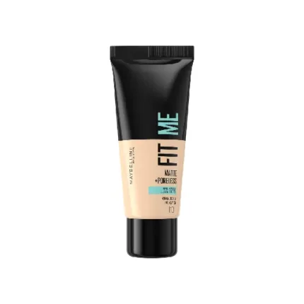 Maybelline New York Fit Me Matte + Poreless FOUNDATION-110 porcelain