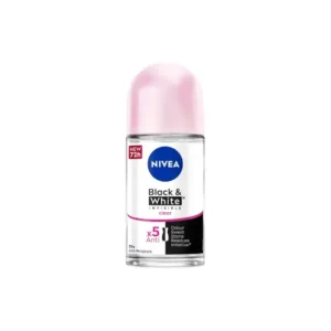 NIVEA Antiperspirant Roll-on for Women, Black & White Invisible Protection Original, 50ml