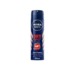 NIVEA MEN Antiperspirant Spray for Men, Dry Impact, 150ml