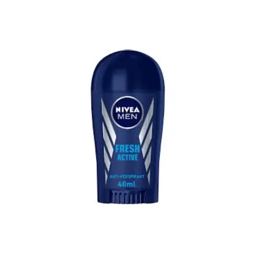 NIVEA MEN Antiperspirant Stick for Men, Fresh Active Fresh Scent, 40ml NIVEA MEN Antiperspirant Stick for Men, Fresh Active Fresh Scent, 40ml