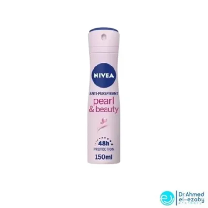 NIVEA Pearl & Beauty, Antiperspirant for Women, Pearl Extracts, Spray 150ml - Image 1