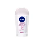 NIVEA Pearl & Beauty, Antiperspirant for Women, Pearl Extracts, Stick 40ml