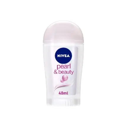 NIVEA Pearl & Beauty, Antiperspirant for Women, Pearl Extracts, Stick 40ml