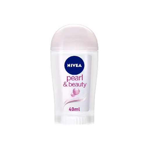 NIVEA Pearl & Beauty, Antiperspirant for Women, Pearl Extracts, Stick 40ml