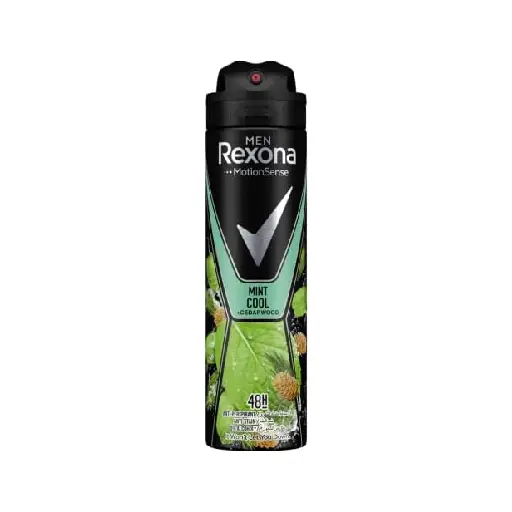 Rexona Men Antiperspirant Deodorant Mint Cool & Cedarwood Spray 150ML Promo Rexona Men Antiperspirant Deodorant Mint Cool & Cedarwood Spray 150ML Promo