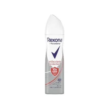 Rexona Women Antiperspirant Deodorant Antibacterial Spray 150ML Promo