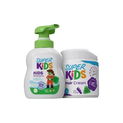 SUPER KIDS 2IN 1 SHAMPOO +cream 140 L.E