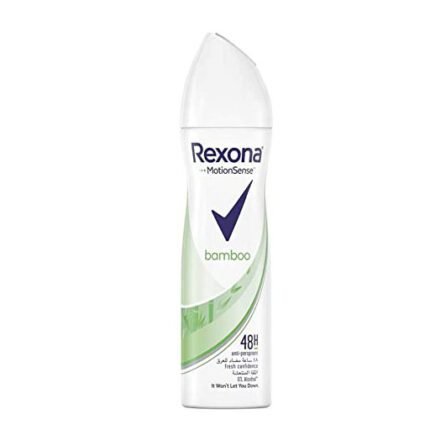 Rexona Women Antiperspirant Deodorant Bamboo Spray 150ML - Image 1