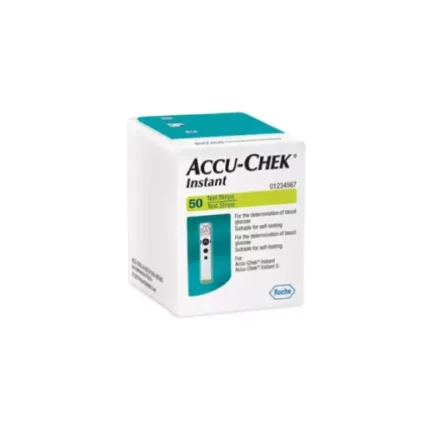 Accu-Chek Instant Stripes Blood Sugar Test 50 Test Strips