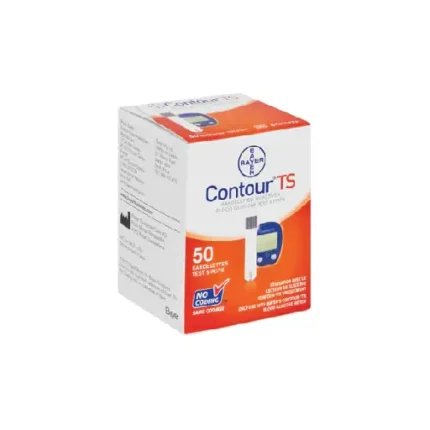 Contour TS Glucose Blood Glucose Test Strips, 50 Strips