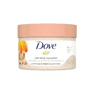 دوف مقشر الجسم بدقيق الشوفان الغروي وزيت الآذريون – 298 جرام