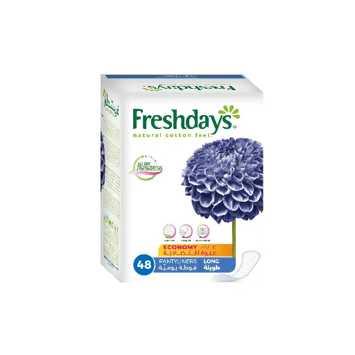 Freshdays Long Pantyliners - 48 pcs