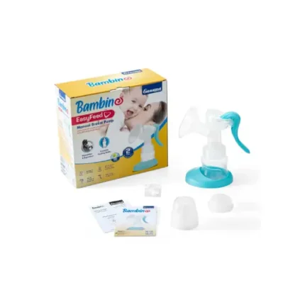 Granzia easyfeed manual breast pump with silicone nipple