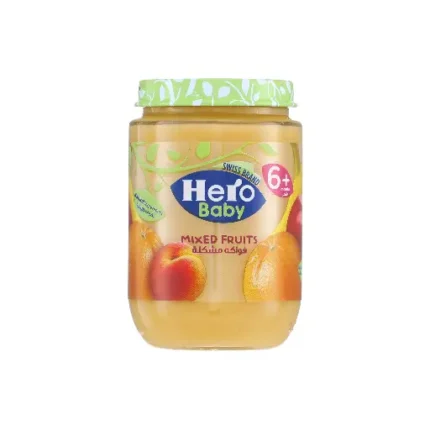 Hero Baby Mixed Fruits Jar, 6 months - 190 gm