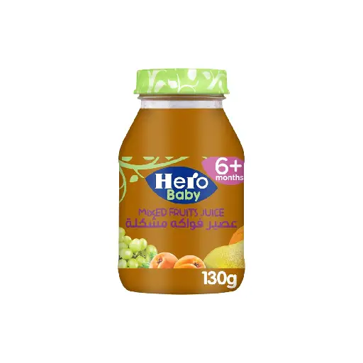 Hero Baby Mixed Fruits Juice, 130 ml Hero Baby Mixed Fruits Juice, 130 ml