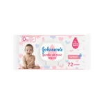 Johnson's Gentle All Over Baby Wipes - 72 Wipes