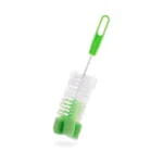 La Frutta Cleaning Brush For Feeding Bottle & Nipple Set Of 2, White Green