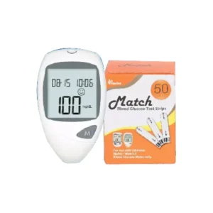 Match blood Glucose Strips - 50 Pcs