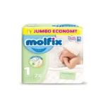 Molfix Diapers Small Pack Newborn Comfortfix -60 Pcs, Size 1