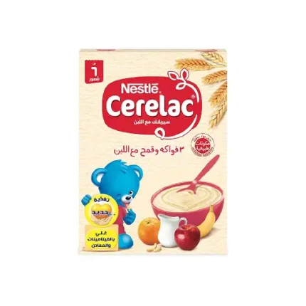 Nestle Cerelac 3 Fruits & Wheat With Milk 250gm