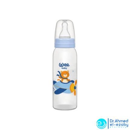 Wee Baby Glass Feeding Bottle, 250cc - 876 - Image 2