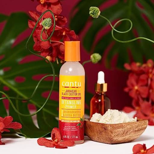 Cantu jamaican black castrol oil detangling primer with cocoa butter 6