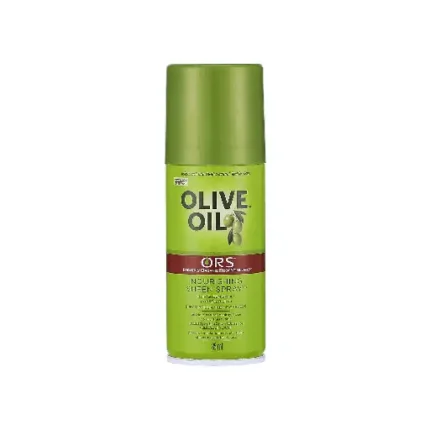 ORS Olive Oil Nourishing Hair Sheen Spray | Provides Natural, Healthy Sheen to Dry & Thirsty Hair | For Smooth, Shiny & Frizz Free Hair - 85 ml