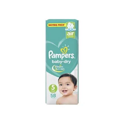 Pampers Baby Dry Junior Size 5-58 pcs