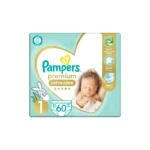 Pampers Premium Care Diapers for Newborns, Size 1, from 2 to 5 kg, 60 Pieces