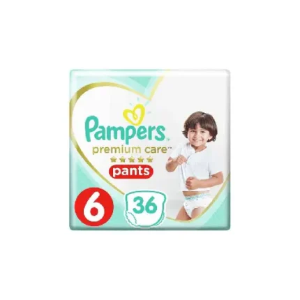 Pampers Premium Care, Size 6, Extra Large, 16+ kg, Jumbo Pack, 36 Diaper Pants