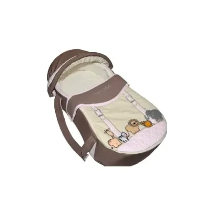 Petit Bebe 10100103 Carry Cot Jungle Brown