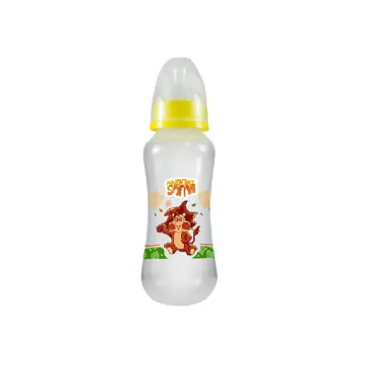 Safari Baby Standard Feeding Bottle 250 ML +6M yellow Safari Baby Standard Feeding Bottle 250 ML +6M yellow