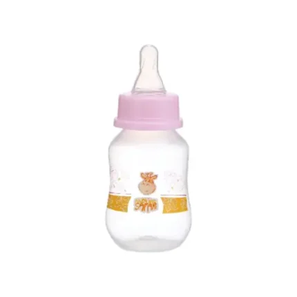 Safari Feeding Bottle, 150 ml - Multi Color