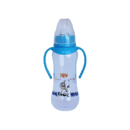 Safari Feeding Bottle with Handles, 250 ml - Multi Color