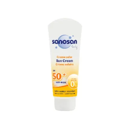 Sanosan 50 Plus Baby Sunscreen Cream, 75 ML