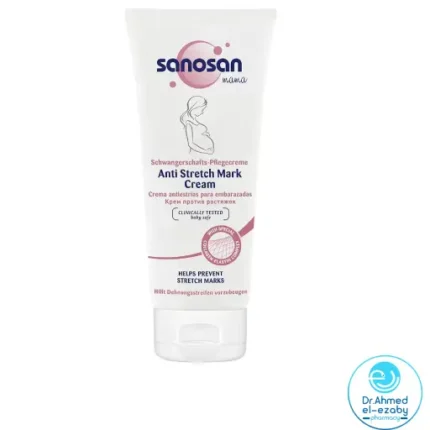 Sanosan Anti Stretch Mark Cream - 200 ml - Image 2