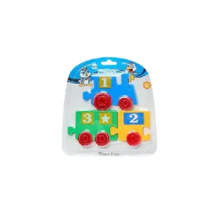 True Train Shaped Teether - Multi Color