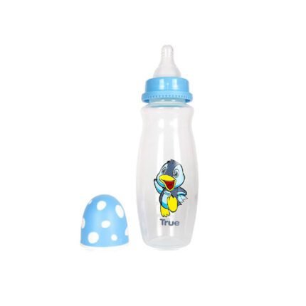 True Baby Bottle with Silicone Nipple 6+ Months - 270 ml - Image 1