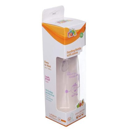 La frutta Feeding Baby Bottle with Spoon - 240 ml - Image 1