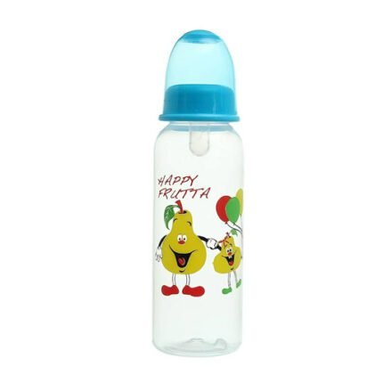 La frutta plastic feeding baby bottle - 240 ml, assorted color - Image 1