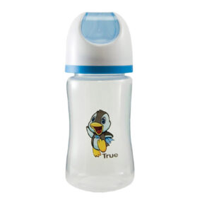 True Baby Feeding Bottle with Silicon Teat +3M 250 millimeters