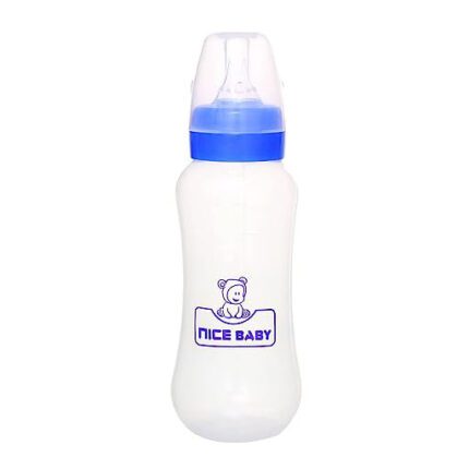 3Mas Baby Bottle - Clear&Blue - Image 1