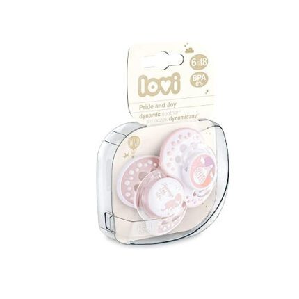 ⁦Lovi 22-846 Dynamic Soother, Pink⁩ - الصورة ⁦1⁩