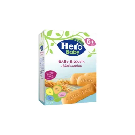 hero baby biscuits with milk 180 g +6