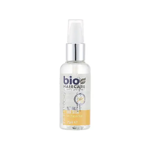 Bio anti frizz hair serum with wheatgerm protein for women, 75 ml